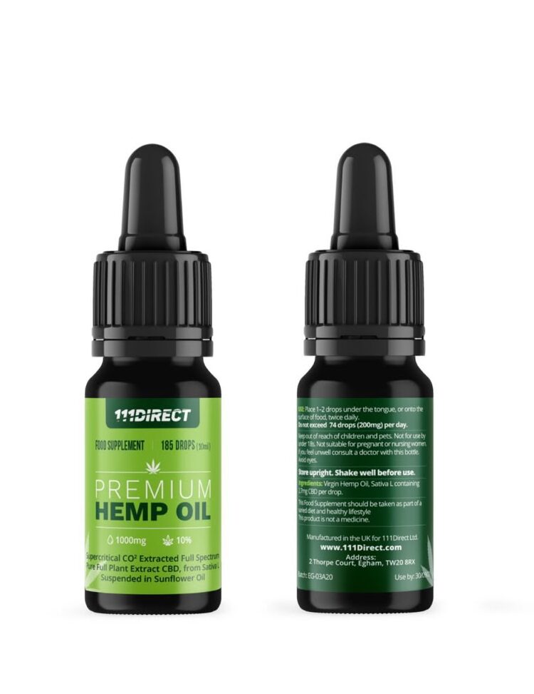 Premium Full Spectrum CBD OIL - 1000mg